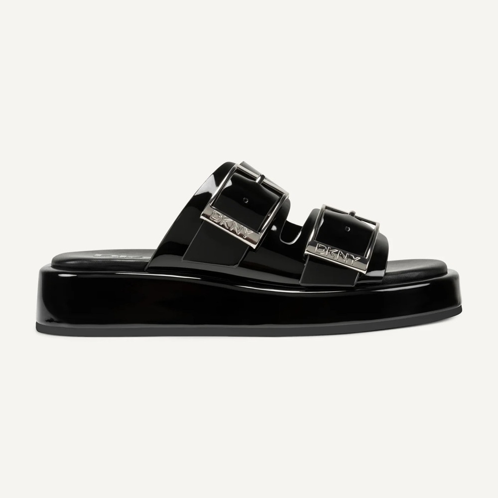 DKNY Leocadia Platform Sandal - Black